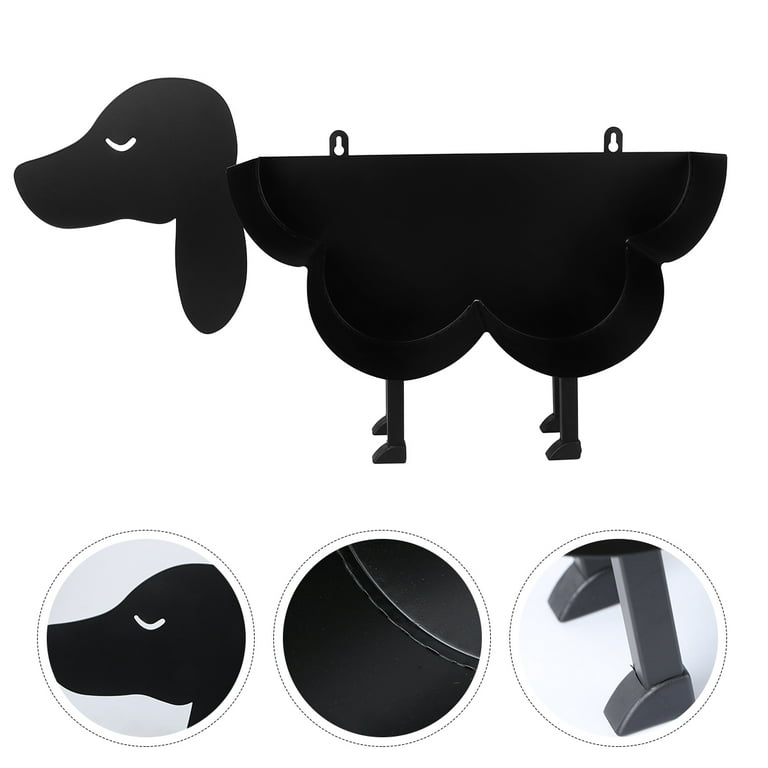 Black Sheep Toilet Paper Holder -Freestanding or Wall Mounted Toilet Paper  Stand