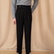 thumbnail image 1 of Pantalones largos de moda para hombre, estilo casual, con bolsillos y cremallera, cintura elástica, de poliéster., 1 of 4