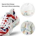 thumbnail image 7 of Union Jack British England UK Flag Walking Shoes for Men Woman Lightweight Tennis Fashion Elastic Sports Shoes Cushion Basketball Shoes, 7 of 7