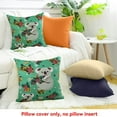 thumbnail image 4 of FCXZI Koala Square Cushion Cover 100% Linen for Home Sofa Couch 18x18in, 4 of 5