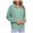 Army Green, variant on Lmnyox Half Zip Collared Pullover for Women Business Casual Long Sleeve Sweatshirts Fashion Athletic Shirts