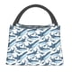 thumbnail image 1 of Disketp Cute Shark Bolsa Térmica Estampada, Bolsa Térmica Aislante para Almuerzo, Playa y Campamento, 1 of 6