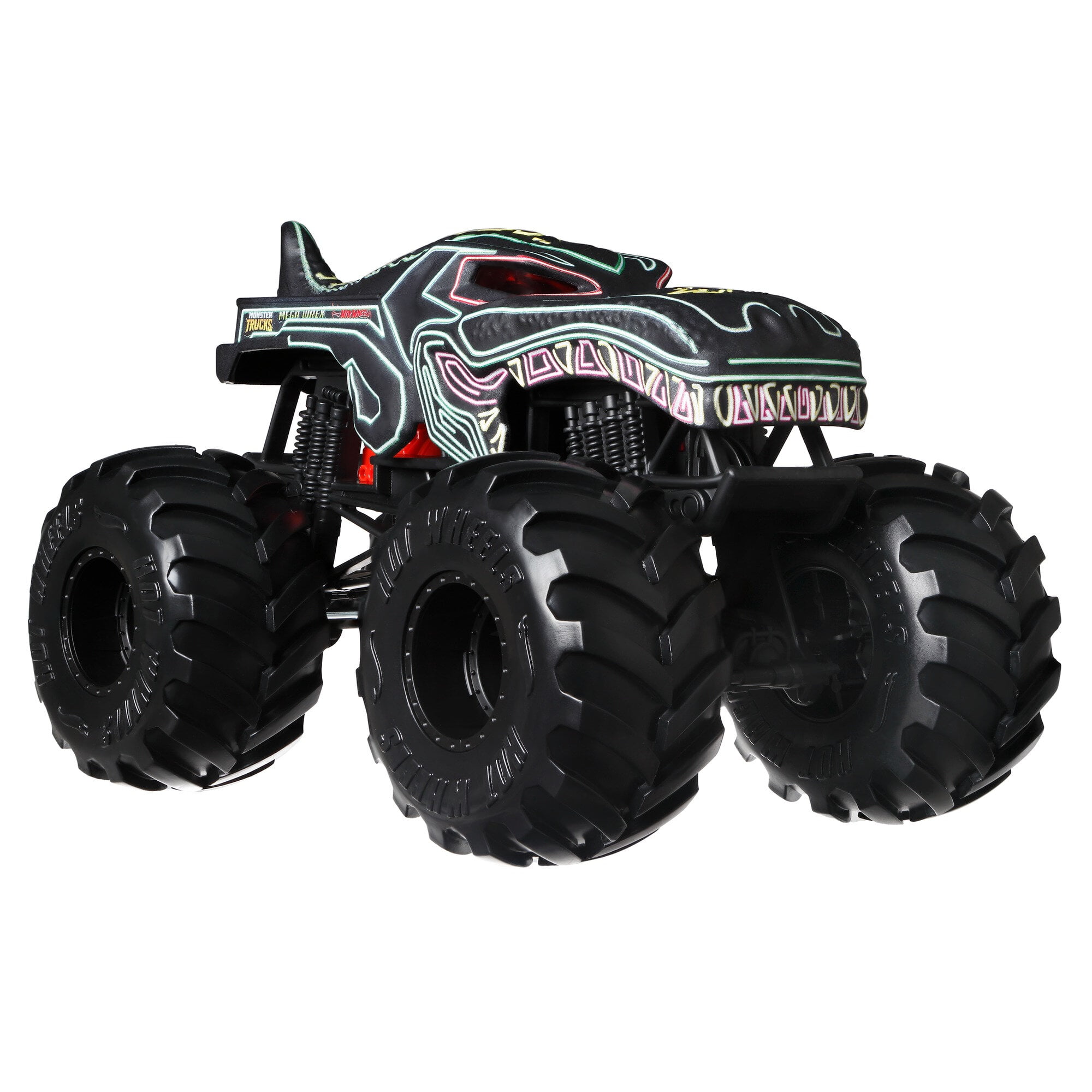 Hot Wheels Monster Trucks 1:24 Scale Vehicles, Collectible Die-Cast Toy  Trucks - Walmart.com