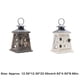 thumbnail image 3 of Portavelas de Mano Billuyoard Farol Colgante Decorativo de Metal Marco de Madera Rústica Blanco, 3 of 6