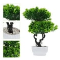 thumbnail image 4 of MasteelfCA Artificial Plant Faux Fake Tree Ornament Creative Plant Bonsai Decoration, 4 of 8