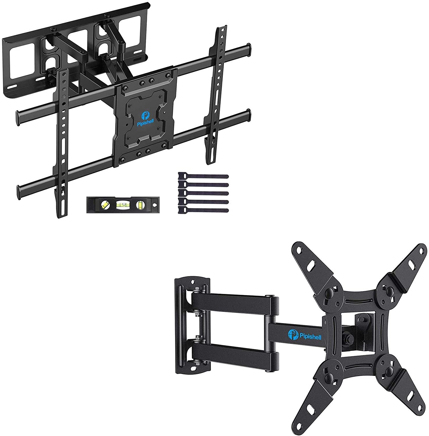 Finydr Full Motion TV Monitor Wall Mount PILFK1 for 3770 Inch TVs