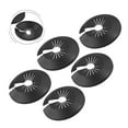 thumbnail image 4 of Decorative Rosette Pipe Covers Interior Enhancement Seamless Fit Black Finish 30-55Mm, 4 of 9