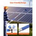 thumbnail image 2 of KFFKFF Water Fed Pole Kit, 20FT Solar Panel Maintenance Rod with Telescopic Grip, 180掳 Swiveling Brush Top & 65.6FT Tubing, Domestic & Exterior Window Washing Equipment, 2 of 9
