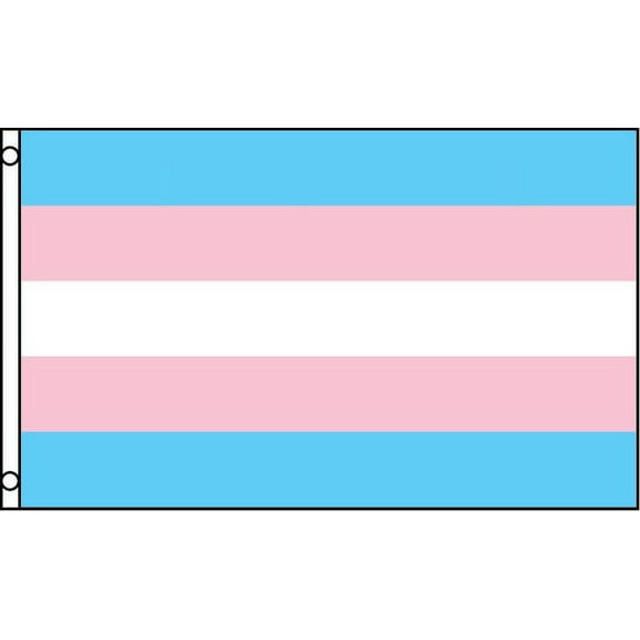 Transgender LGBT Polyester 3x5 Foot Flag Gay Pride Lesbian Bisexual Banner LBGTQ