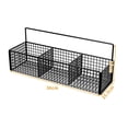 thumbnail image 7 of TISHITA Food Organizer Basket Wall Hanging Basket Pantry Shelves Metal Wire Storage Basket Fruit Basket for Closet Cabinet Countertop, 7 of 7
