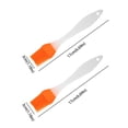 thumbnail image 3 of 6Pcs Silicone Bread Basting BBQ Baking Oil Brush Food Grade Kitchen Cook Utensil, 3 of 4