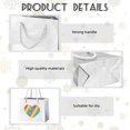 thumbnail image 3 of Bolsas de regalo Fainne Silver Mini, 24 unidades con asa de papel de 10 x 12 x 6 cm, 3 of 7