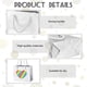 thumbnail image 3 of Bolsas de regalo Fainne Silver Mini, 24 unidades con asa de papel de 10 x 12 x 6 cm, 3 of 7