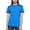 Blue, variant on Women’s Summer Active Color-Block Crew Neck T-Shirt, Moisture-Wicking Polyester Sporty Tee, Multi-Color, S/M/L/XL/XXL/XXXL