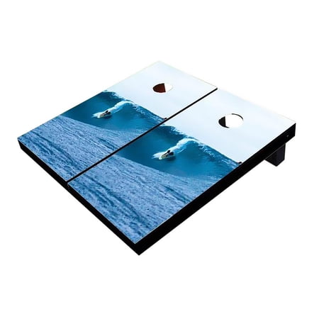 Skip's Garage Drop In Solid Wood Cornhole Board Set