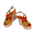 thumbnail image 4 of Clearance VerPetridure Women's Sandals Summer Casual Thick Soled Shoes Fish Mouth Casual Wedge Heels Sandals, 4 of 5