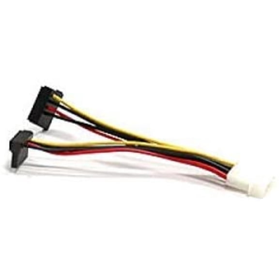Supermicro 4-Pin to 2X SATA Power Extension Cable (CBL-0082L), Cable Type: Power Adapter Cable By Brand Supermicro
