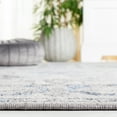 thumbnail image 4 of SAFAVIEH Odyssey Easton Damask Runner Rug, Grey/Blue, 2'2" x 8', 4 of 8