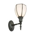 thumbnail image 2 of Meyda Tiffany 109381 Borough Hall 13" Tall Wall Sconce - Brown, 2 of 4