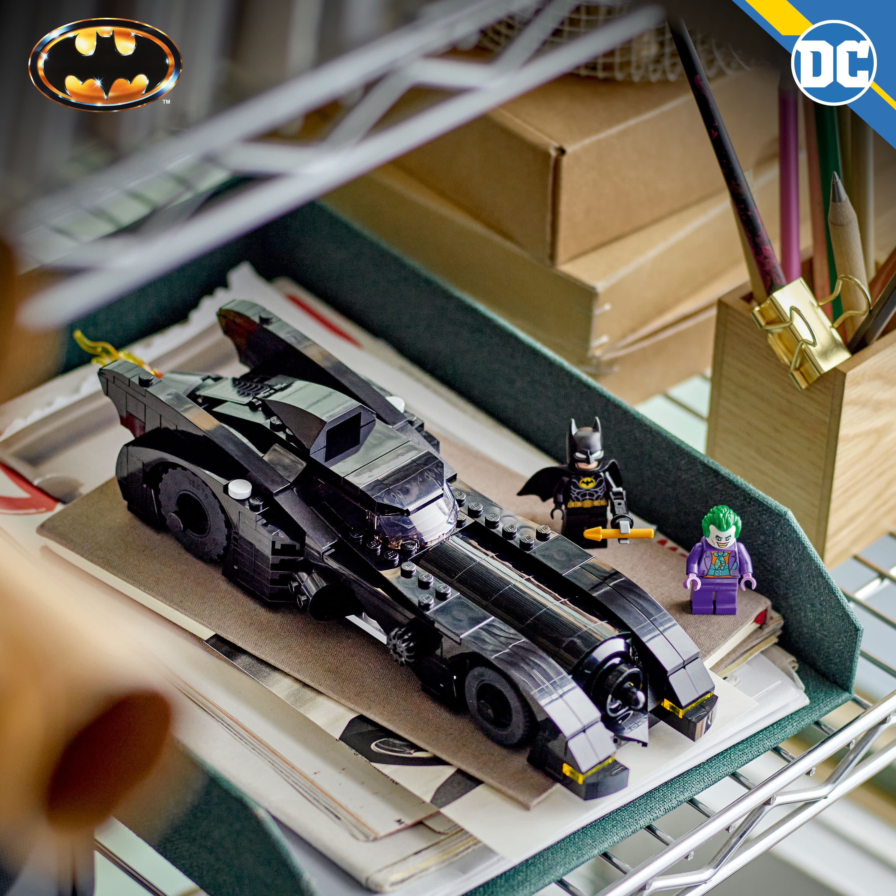 LEGO DC Comics 76224 La Batmobile : Poursuite entre Batman et le