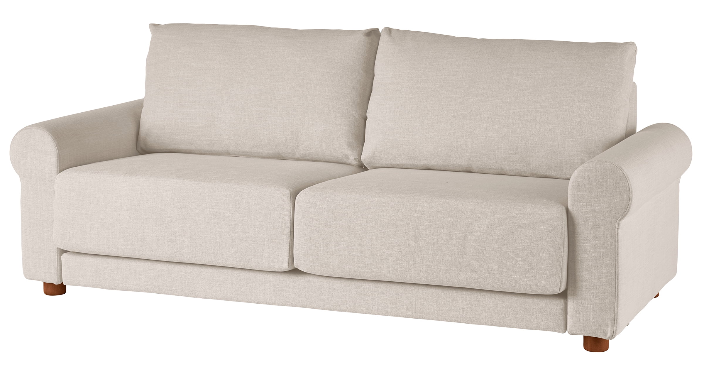 Better Homes & Gardens Owen 87.6" Rolled Arm Sofa, Effie Linen