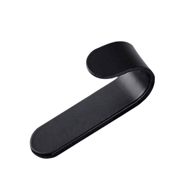 Colgador de ropa Ounissouiy Aluminio Montado en la Pared Autoadhesivo Color Negro