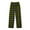 Army Green, variant on FUNDUFI Girls Pants Fashion Plaid Printed Stretchy Waist Winter Flannel Pajama Pants Wide Leg Soft Warm Loose Fit Sleepwear Trousers Comfy Girl'S Pant