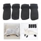 thumbnail image 5 of Botas antiarañazos para gatos, 4 piezas para mascotas, gatos, corte de baño, afeitado de uñas, cubierta de pie antiagarrotamiento, protector de pata negro pequeño Colco Cubierta de pies de gato, 5 of 8