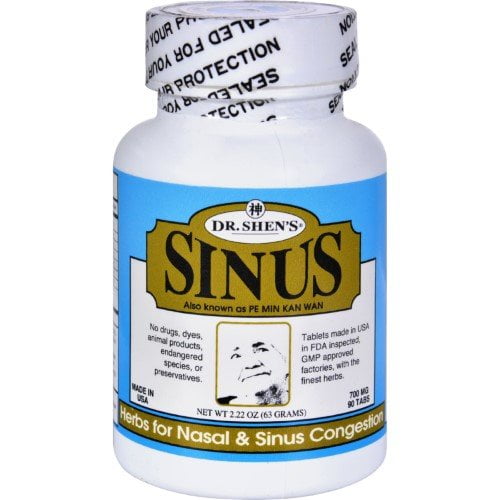 Dr. Shen's - Pe Min Kan Wan Sinus Nasal Decongestion - 90 Tablets
