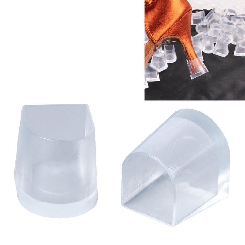 5pairs High Heel Protectors Dancing Covers Heel Stoppers Antislip
