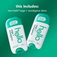thumbnail image 3 of Desodorante hello White Sage + Eucalyptus 75 ml para mujeres y hombres, 3 of 7