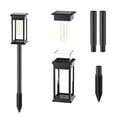 thumbnail image 2 of Fiudx Luces Solares para Jardín, Lámpara de Pie Exterior de Acero Inoxidable, Iluminación Automática, Diseño Impermeable, Decoración para Patio, Solución de Iluminación de Bajo Consumo., 2 of 6
