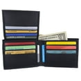 thumbnail image 3 of Genuine Lambskin Soft Leather Bifold Credit Card Wallet with ID Flap Up 53, 3 of 16