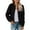 *Black, variant on ClodeEU Women's Cropped Bomber Jackets, Zip Up Long Sleeve Coat Fall Jacket,Casual Lightweight Jacket Gray,Womens Plus XXL