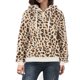 thumbnail image 2 of Pntutb Blusa de manga larga suelta a la moda para mujer, tops informales, abrigo con cordón y cremallera engrosada Pntutb Pntutb-5257, 2 of 5