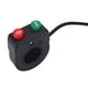 thumbnail image 1 of Cuerno interruptor de los faros Ecomeon Para motocicleta manubrio negro, 1 of 6