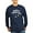 Navy, variant on CafePress - Happy Halloween Bones Long Sleeve Dark T Shirt - Long Sleeve Dark T-Shirt