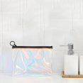 thumbnail image 4 of Transparent Cosmetic Bag Clear Makeup Bag Makeup Bundles Travel Make Up Bag Clear Make Up Bag Transparent Makeup Bag Clear Toiletry Bag Storage Bag Travel Bag Colorful,Clear Wash Pouch, 4 of 4