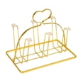 thumbnail image 5 of Metal Bottle Drying Rack, Mug Draining Organizer, Drinking Glass Drainer Stand, Glass Water Cup Rack for Dining Kitchen Tumbler Coffee Mugs Style B, 5 of 9