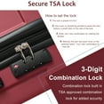 thumbnail image 4 of Hardshell Luggage Spinner Suitcase with TSA Lock Lightweight Expandable 24in, 4 of 9