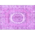 thumbnail image 1 of Ahgly Company Indoor Rectangle Persian Purple Traditional Area Rugs, 7' x 10', 1 of 4