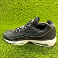 thumbnail image 2 of Ni - ke Ni - ke Air Max 95 Windbreaker Mens Size 10 Black White Athletic Shoe Sneakers, 2 of 5