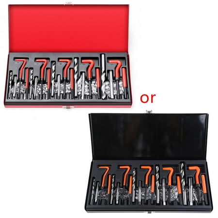

HOTYA 131 Pcs Metric Thread Repair Tool for Repairing M5 M6 M8 M10 M12 Internal Screw