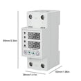 thumbnail image 5 of Protector Cortocircuito Disyuntor Doméstico Ajustable 220 V (40 A), 5 of 5