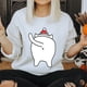thumbnail image 5 of Sudadera navideña para mujer, suéter de otoño con animales de dibujos animados, regalo para amantes de los gatos, sudaderas con capucha informales de moda navideña, ropa para niñas, 5 of 5