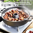 thumbnail image 4 of Chaudron pour la Cuisson - Batterie de Cuisine Antiadhésive avec Poignée, Cocotte de Camping en Fonte, Chauffage Uniforme avec Conception Robuste, Marmite pour Frire Rôtir Mijoter Grillade Pâtisserie, 4 of 7