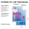 thumbnail image 2 of Ice Cream Sodas (2-PACK) 24" x 36" Vinyl Decals | Sign Insert Peel & Stick Decals Stickers Window Signs, 2 of 2