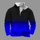 thumbnail image 1 of Sudadera sin capucha para hombre, informal, a la moda, con cuello alto, estampado de calaveras, cremallera, jersey de manga larga, blusa de poliéster para hombre, 1 of 4