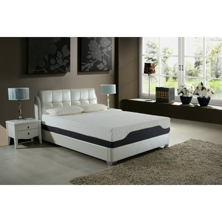 12" Hybrid Ultimate Maximum Comfort Deluxe Plush Pocketed Coil Mattress with Cool Gel Memory Foam, California King