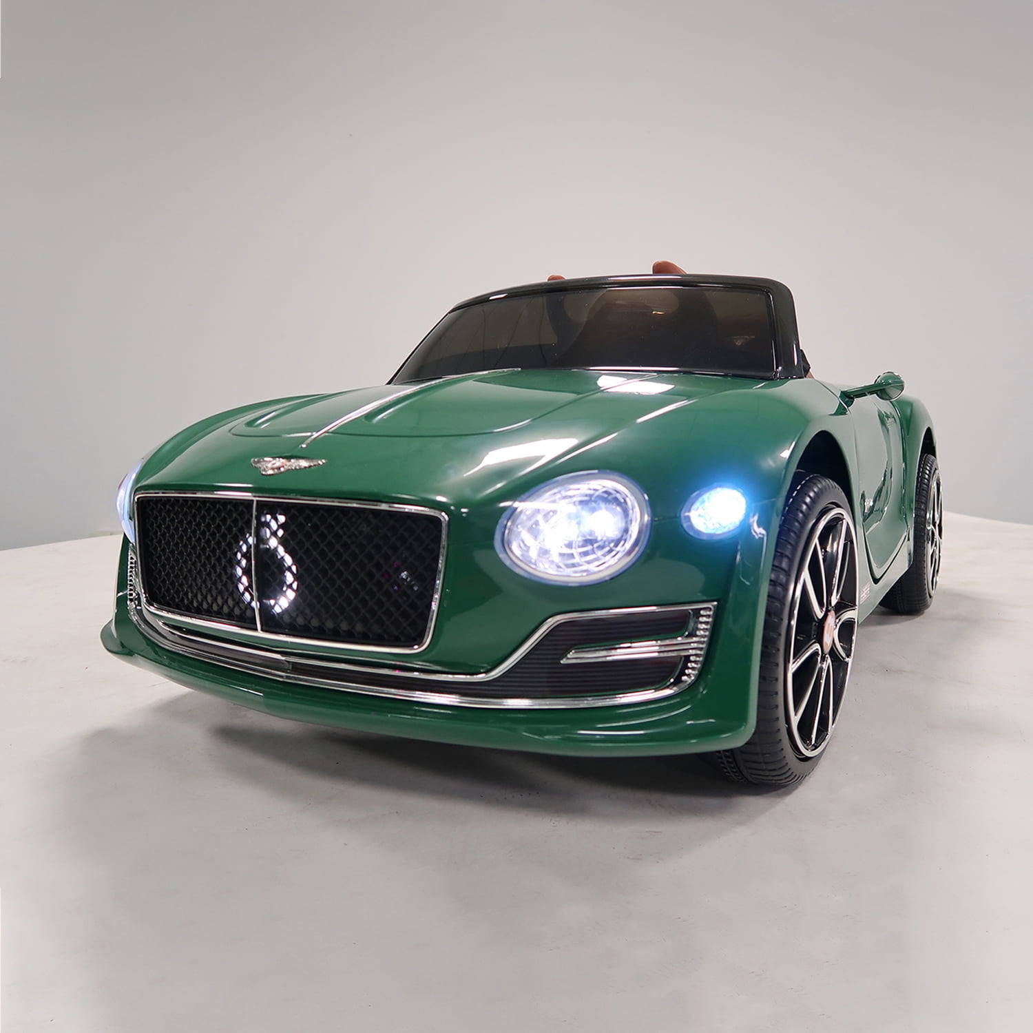 CIPACHO 12 V Powered Ride On Car, Licensed Battery Electric Car for Kids, Longer Playtime, Luxury Ride on Toys, Green CIPACHO 12 V Powered Ride On Car, Licensed Battery Electric Car for Kids, Longer Playtime, Luxury Ride on Toys, Green